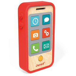 Janod Telefon Drewniany z Dźwiękami J05334