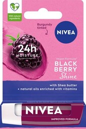 NIVEA Lip Care Pielęgnująca pomadka do ust Blackberry