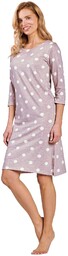 Koszula nocna Dolly 3213 01 grochy