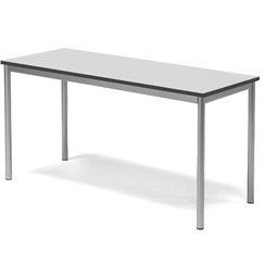 Stół SONITUS, 1400x600x720 mm, laminat HPL szary, szary