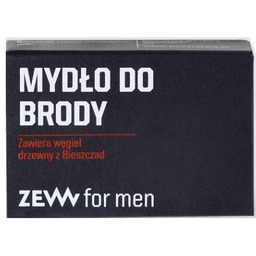 ZEW FOR MEN Mydło do brody zawiera węgiel