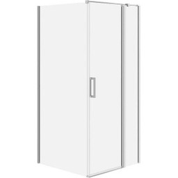 CERSANIT Kabina prysznicowa prostokątna MODUO prawa 90x80x195 cm