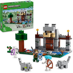 LEGO Minecraft Wilcza twierdza, Kreatywna Zabawka dla Dziecka