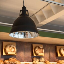 SLV Lampa wisząca Para 380, czarna możliwość ściemniania,