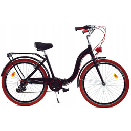 Rower Dallas Składak Alu 26'' 7spd - czarny