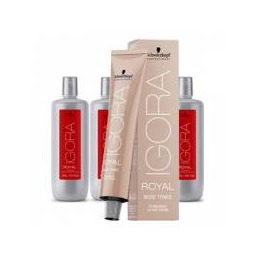 Schwarzkopf Igora Royal Nude Tones, zestaw: farba +