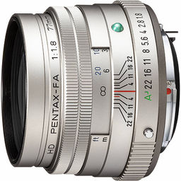 PENTAX Obiektyw Pentax HD-FA 77mm f/1.8 Limited (srebrny)