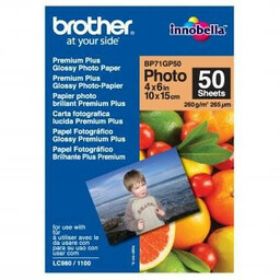 Brother BP71GP50 Premium Glossy Photo Paper, papier fotograficzny,
