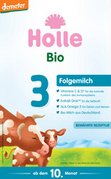 Holle Mleko krowie 3 następne dla niemowląt po