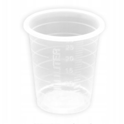 Kieliszki do leków 30ml jednorazowe 80 sztuk