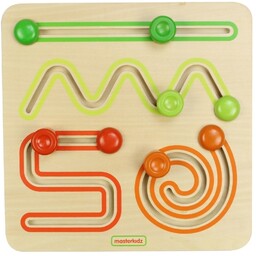 MASTERKIDZ Tablica edukacyjna Gra Przesuwna Labirynt Montessori