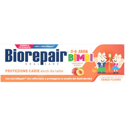 BIOREPAIR Kids Brzoskwinia wzmacniająca pasta dla dzieci 0-6