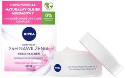NIVEA_24H Nawilżenia odżywczy krem na dzień cera suchej