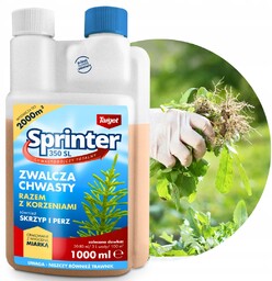 Sprinter Na Chwasty Zwalcza Chwasty Z Korzeniami Skrzyp