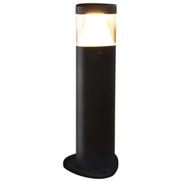 Zewnętrzna Lampa Lucande, MILOU, czarny, taras, metal, nowoczesny
