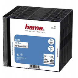 Pudełko okładka na płyty CD Hama 20szt.