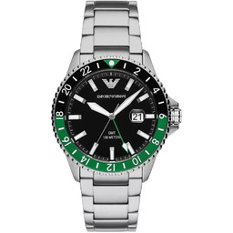 ZEGAREK MĘSKI EMPORIO ARMANI AR11589 - Diver GMT