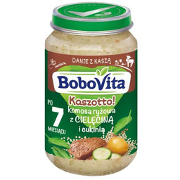 BoboVita Kaszotto! Komosa ryżowa z cielęciną i cukinią