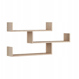 Trzypoziomowa półka wisząca nowoczesna półka ścienna do salonu