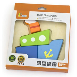 VIGA Układanka Pierwsze puzzle maluszka Statek 50171 (4