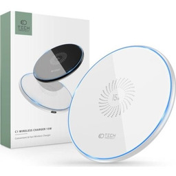 Tech-Protect Ładowarka indukcyjna QI15W-C1 Wireless Charger 15W, biała