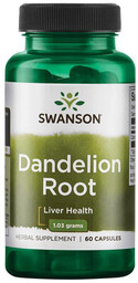 SWANSON Dandelion Root 515mg 60caps