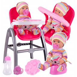 Lalka Bobas Krzesełko Do Karmienia Dla Lalek Nosidełko