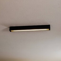 Nowodvorski Lighting Lampa sufitowa Straight czarna 62 cm