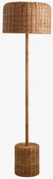 Nordal - Rattanowa lampa podłogowa Cane