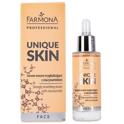 Serum do twarzy wygładzające z niacynamidem Farmona Unique