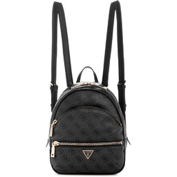 GUESS Manhattan II plecak torebka damska, Logo węgla,