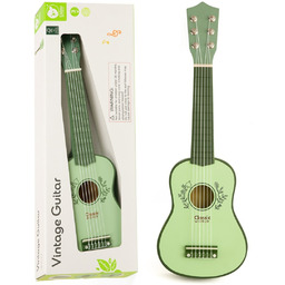 CLASSIC WORLD Drewniana Gitara Vintage dla Dzieci 3+