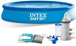 Basen ogrodowy rozporowy, 9w1, Intex, 457x84 cm