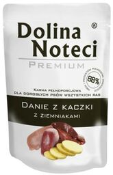 DOLINA NOTECI Premium kaczka z ziemniakami dla psa
