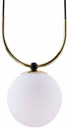 Amplex Szklana lampa wisząca BALOS 0407 kula ball