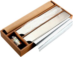 Kesper Dyspenser do folii spożywczej i papieru, bambus,