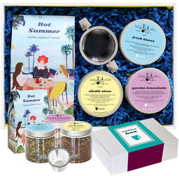Gotowy zestaw prezentowy HOT SUMMER herbaty PREMIUM 10szt.