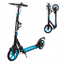 Hulajnoga amortyzowana inSPORTline kolor Niebieski