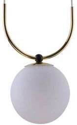 Amplex Lampa wisząca BALOS 0409 modernistyczna szklana kula