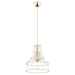 Druciana lampa kratka SKADI złota śr. 27,5cm
