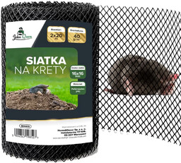 Siatka Na Krety Nornice 40g/m 2x20m