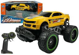Auto zdalnie sterowane R/C 6.5 km/h żółte -