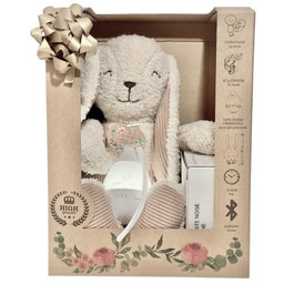 Libra-Babies Szumio Bunnie Królik przytulanka beżowy 6w1 lampka