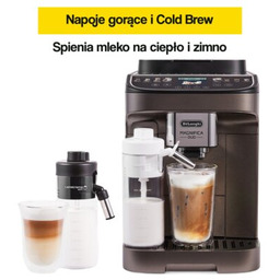 DELONGHI Ekspres ECAM330.80.TXB Magnifica Duo (spienianie mleka
