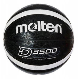 Piłka do koszykówki Molten B6D3500-KS Outdoor streetball czarna