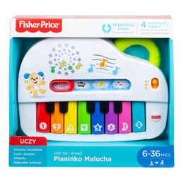 Fisher Price Ucz się i śmiej Pianinko Malucha