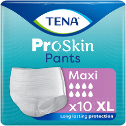TENA Proskin Pants Maxi XL majtki chłonne, 10