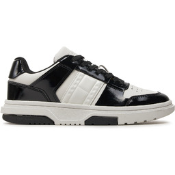 Sneakersy Tommy Jeans The Brooklyn Patent EN0EN02528 Czarny