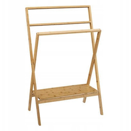 Wieszak Bamboo na ręczniki 60x36x94 cm 5FIVE Simply