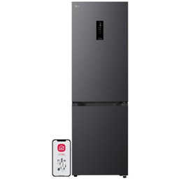LG Lodówka AI GBBSJ11DEP No Frost 186cm Czarna